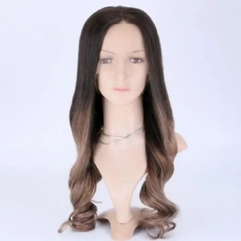 22in Ombre Blonde Body Wave Virgin Hair, Full Lace Wig