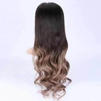 22in Ombre Blonde Body Wave Virgin Hair, Full Lace Wig