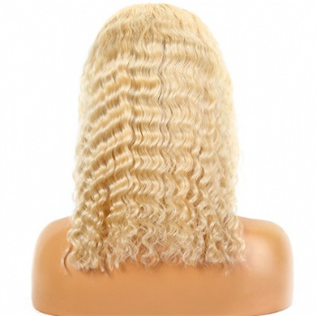 14in 613 Blonde BOB, Full Lace Wig