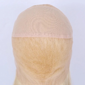 22in 613 Blonde Straight, 4x4 Silk Base Full Lace Wig