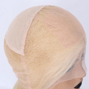 22in 613 Blonde Straight, 4x4 Silk Base Full Lace Wig