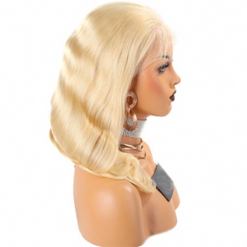 22in 613 Blonde Body Wave, Full Lace Wig