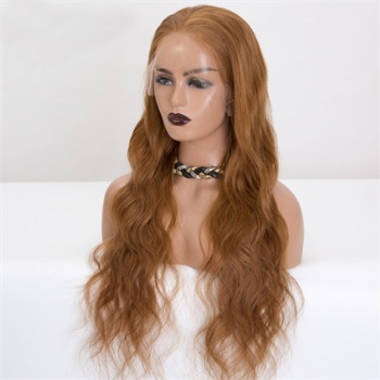 26in Medium Golden Brown , HD Full Lace Wig