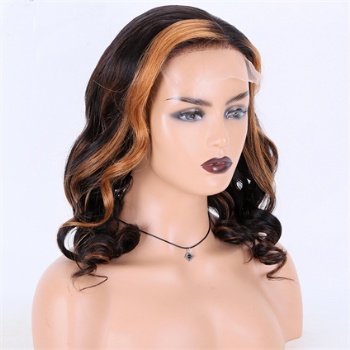 18in Wavy Natural Color Remy Hair, 5x5 HD Lace Closure Wig