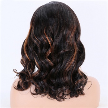 18in Wavy Natural Color Remy Hair, 5x5 HD Lace Closure Wig