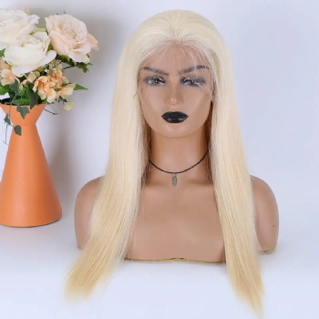 18in 613 Blonde Virgin Hair , 5in HD Lace Top Wig