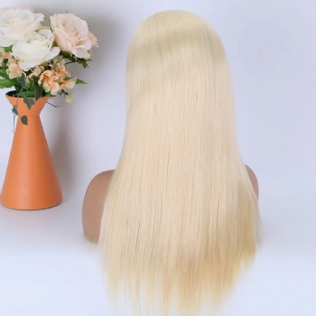 18in 613 Blonde Virgin Hair , 5in HD Lace Top Wig