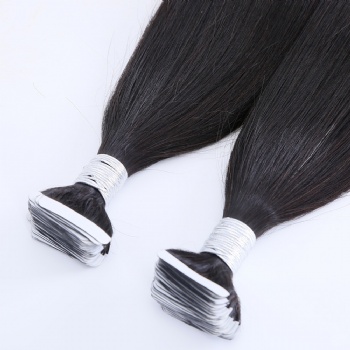 Remy Hair Natural Black Tape in Hair Extension