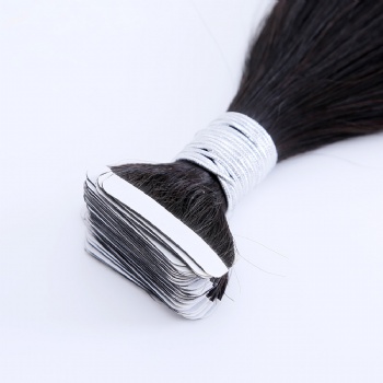 Remy Hair Natural Black Tape in Hair Extension