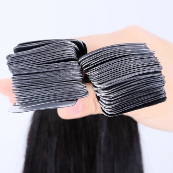 Remy Hair Natural Black Tape in Hair Extension