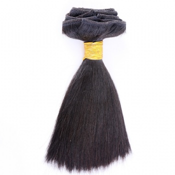 Best Quality Color 1 Jet Black Clip in Hair Extension 120g