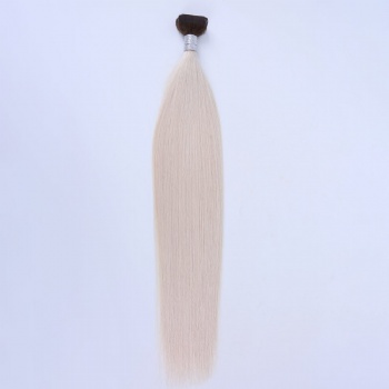 White with Golden Brown Root Tape in Hair Extension