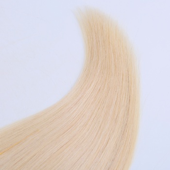 Bleach Blonde Straight Tape in Hair Extension