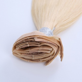 Pre Bleach Blonde Seamless Clip in Hair Extension 120g