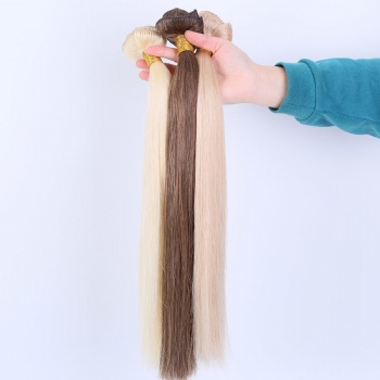 Virgin Human Hair Clip in Hair Extension 120g