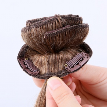 All Colors Virgin Human Hair Clip in Hair Extension 120g