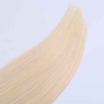 18in Bleach Blonde Keratin U-tip Hair Extension