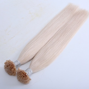 Best Quality White Keratin U-tip Hair Extension