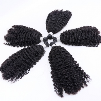 Remy Hair Curl Keratin I-tip Hair Extension