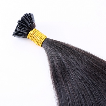 Natural Black Keratin U-tip Hair Extension