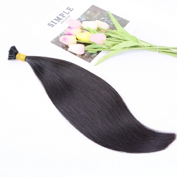 Natural Black Keratin U-tip Hair Extension