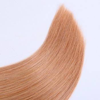 Color 27 Strawberry Blonde Keratin U-tip Hair Extension