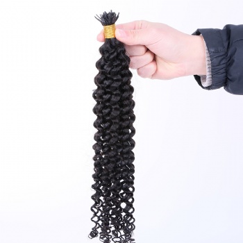 20in Deep Wave Keratin Y-tip Hair Extension