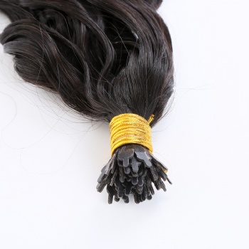 20in Natural Wave Keratin Y-tip Hair Extension