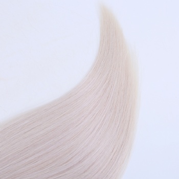 Color 60 Platinum Blonde Micro Ring Hair Extension