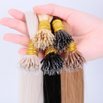 Colored Nano Ring Hair Extension