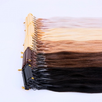 High Quality Colored 6D Hair Extension