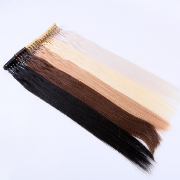 High Quality Colored 6D Hair Extension