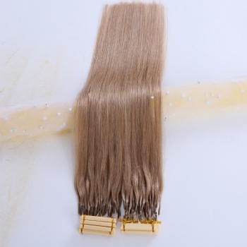 Color 18 Light Ash Brown 6D Hair Extension