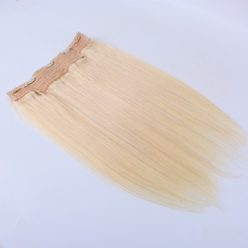 Pre Bleach Blonde Halo Hair Extension