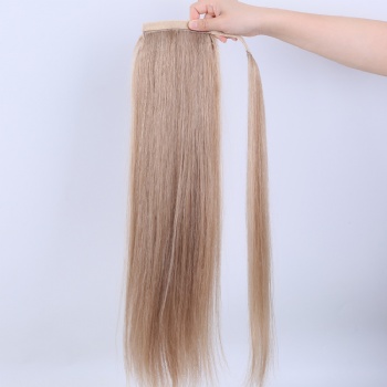 Cuticle Aligned Brown Ponytail Hair Extension