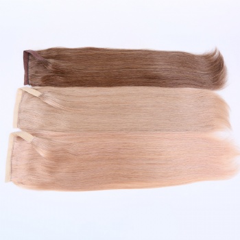 Cuticle Aligned Brown Ponytail Hair Extension