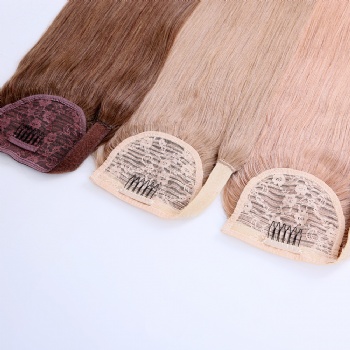 Cuticle Aligned Brown Ponytail Hair Extension