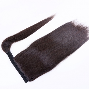 Natural Black Straight Ponytail Hair Extension