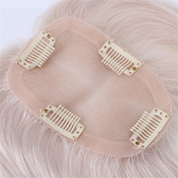 3X5＂White Best Virgin Hair Lace Toppers