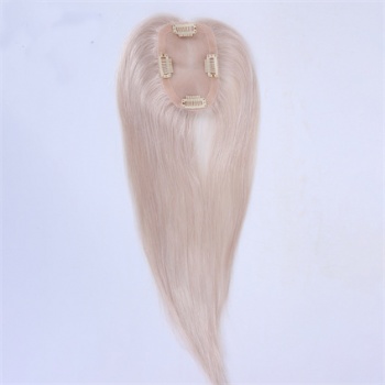 3X5＂White Best Virgin Hair Lace Toppers