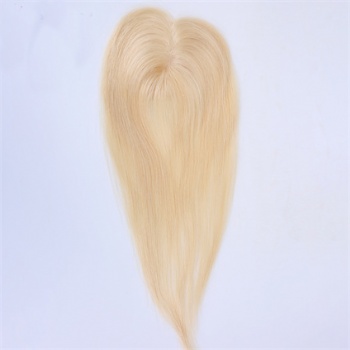 16in 3x5＂Bleach Blonde Brazilian Hair Lace Toppers