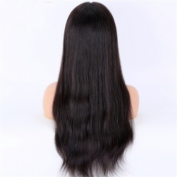 22in Natural Straight Virgin Hair, 5in HD Lace Top Wig