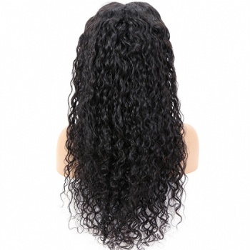 24in Natural Color Water Wave, 13x6 HD Lace Front Wig