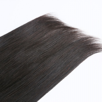 Remy Human Hair Natural Color Hand Tied Weft