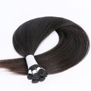 Unprocessed Brazilian Virgin Hair Hand Tied Weft