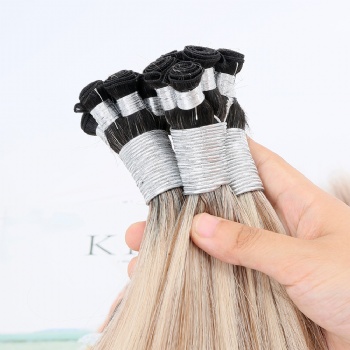 Highest Quality Virgin Hair Highlight Hand Tied Weft