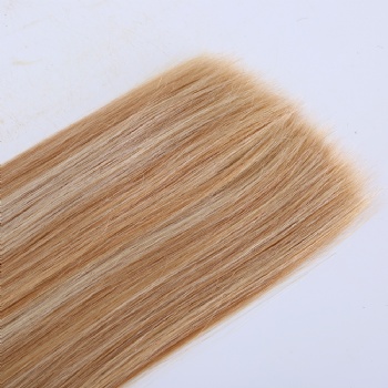 Piano Ash Brown Bleach Blonde Hand Tied Weft