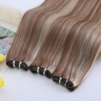 Piano Golden Brown Bleach Blonde Machine Made Weft