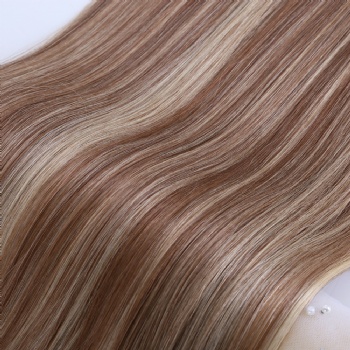 Piano Golden Brown Bleach Blonde Machine Made Weft