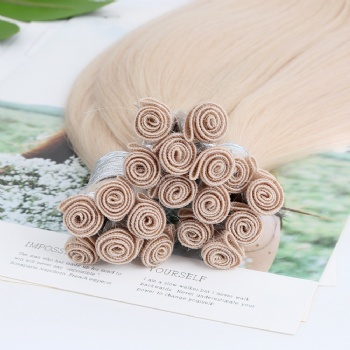 Top Quality Factory Price White Hand Tied Weft